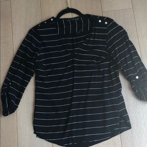 Zara striped 3/4 sleeve